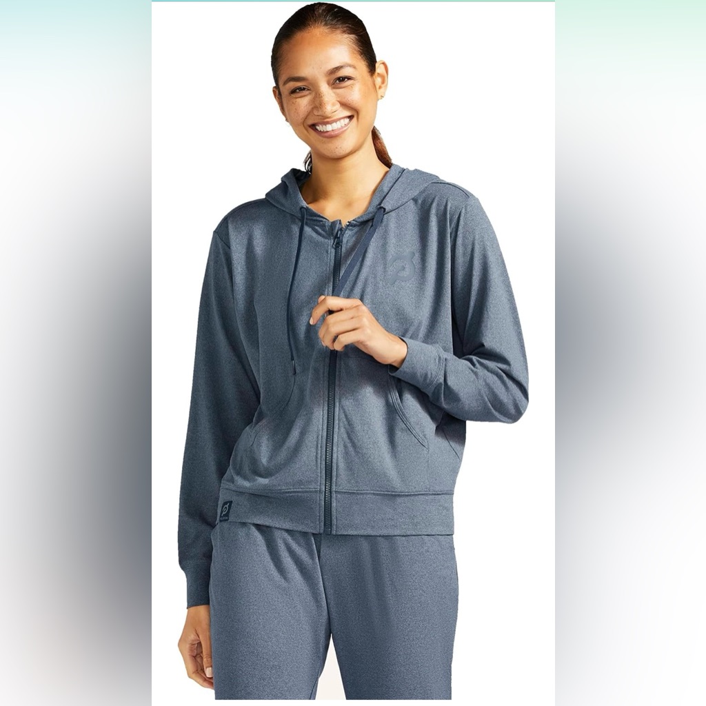 Peloton Women's Dreamblend Relaxed Full Zip Hoodie
